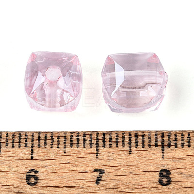 Transparent Acrylic Beads TACR-T028-60A-1