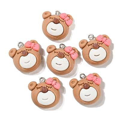 Resin Pendants X-RESI-C002-07-1
