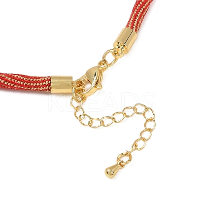 4MM Round Nylon Cotton Cord Necklaces Making NJEW-C106-02G-10-1