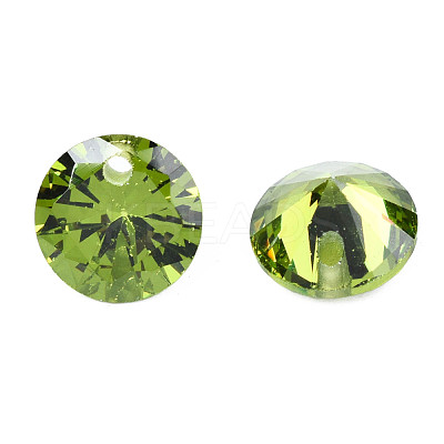Cubic Zirconia Charms ZIRC-N033-A-03-1