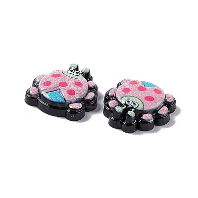 Opaque Resin Cabochons LS-RESI-C027-01E-1