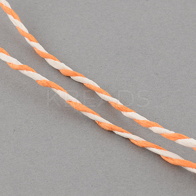 Mixed Color Twisted Paper Cord DIY-S003-04-1