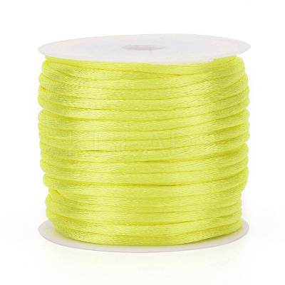 Nylon Satin Rattail Cords NWIR-L006-1mm-12-1