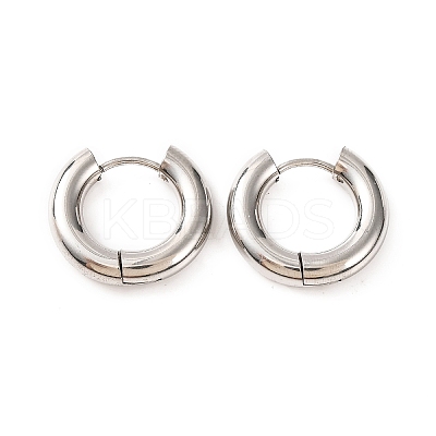 Non-Tarnish 304 Stainless Steel Hoop Earrings for Women EJEW-F339-01P-01-1