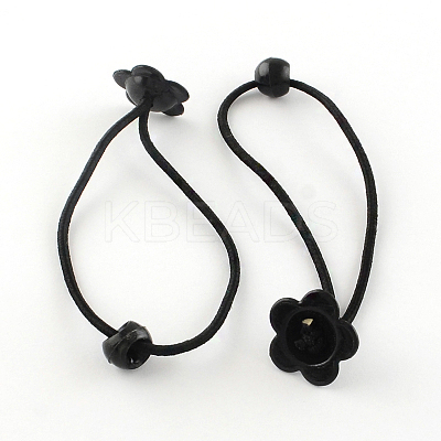 Flower Hair Accessories Elastic Hair Ties OHAR-S182-01-1