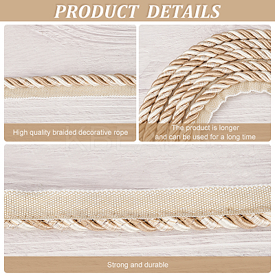 6M Polyester Twisted Lip Cord Trim OCOR-FG0001-64-1