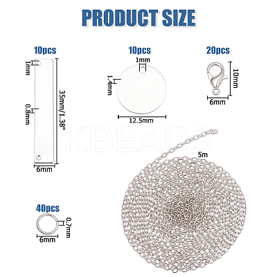 DIY Necklaces Making Kits DIY-HS0001-85-1
