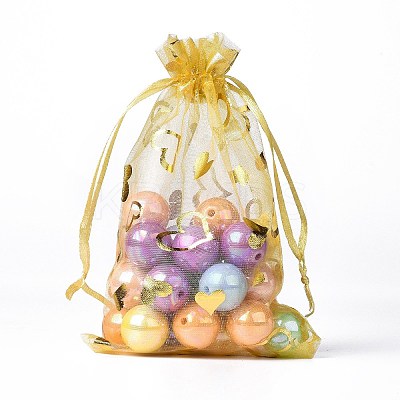 Organza Drawstring Jewelry Pouches LS-OP-I001-B03-1