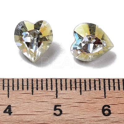 K9 Glass Rhinestone Cabochons GLAA-H034-02B-001LA-1