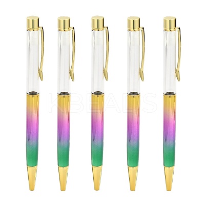 Creative Empty Tube Ballpoint Pens AJEW-L076-A01-1