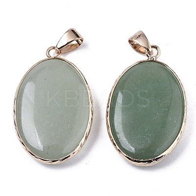 Natural Green Aventurine Pendants LS-G-N326-31B-1