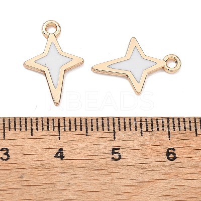 Alloy Enamel Pendants ENAM-G235-11G-02-1