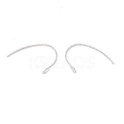 Tarnish Resistant 316 Surgical Stainless Steel Earring Hooks STAS-D183-04P-1