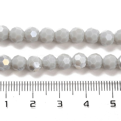 Opaque Glass Beads Stands EGLA-A035-P6mm-B22-1
