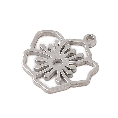 Non-Tarnish 304 Stainless Steel Pendants STAS-S139-06P-12-1
