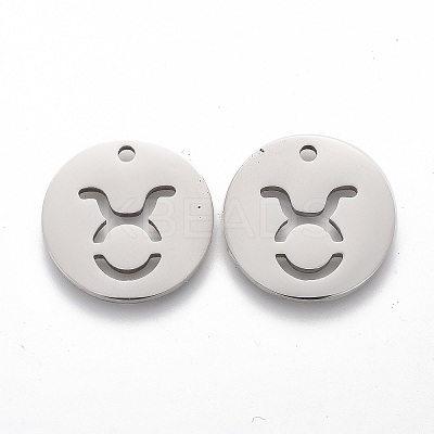 Tarnish Resistant 201 Stainless Steel Pendants LS-STAS-Z001-B-07P-1