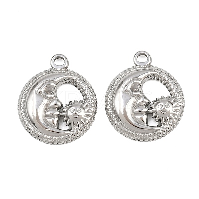 304 Stainless Steel Pendants STAS-L303-12P-1