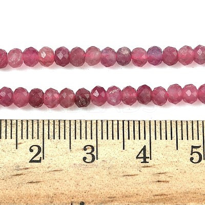 Natural Pink Tourmaline Beads Strands G-RM250101-N16-1