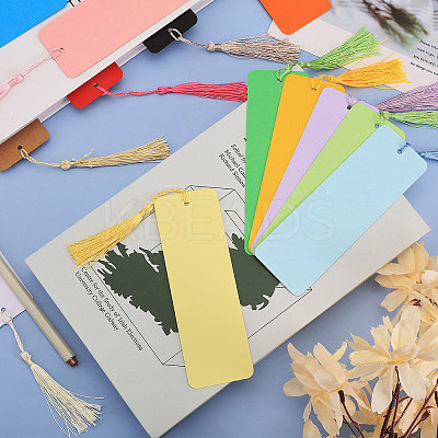 DIY Blank Bookmark Making Kit DIY-GL0004-30-1