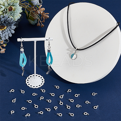 200Pcs Tibetan Style Hangers TIBE-UN0001-10-1
