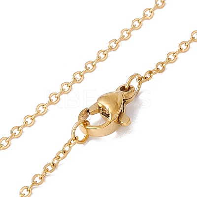 Ion Plating(IP) 304 Stainless Steel Pendant Necklace for Men Women STAS-H169-01J-1