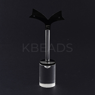 3Pcs 3 Sizes Organic Glass Bracelet Earring Riser Stands EDIS-Q044-01-1