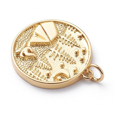 Brass Pendants KK-H742-01G-1