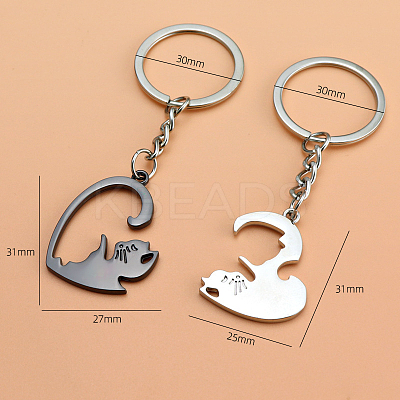 Alloy Couples Keychain LS-KEYC-PW0002-078E-1