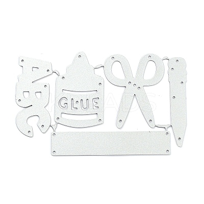 Study Supplies Carbon Steel Cutting Dies Stencils LS-DIY-P076-50-1