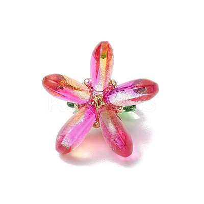 Glass Pendants PALLOY-MZ00657-1