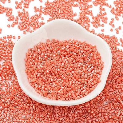 Baking Paint Glass Seed Beads SEED-S042-15B-29-1