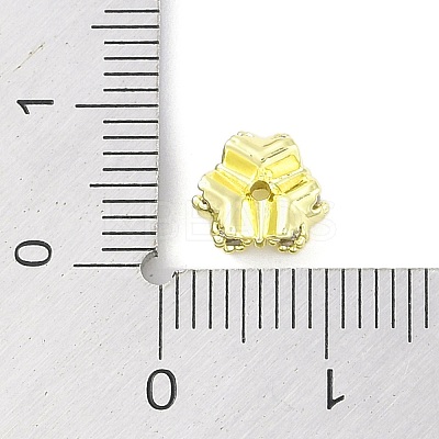 Brass Pave Clear Cubic Zirconia Beads LS-KK-F875-13G-1