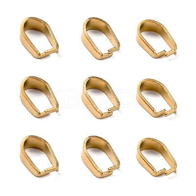Ion Plating(IP) 304 Stainless Steel Snap on Bails STAS-L159-20G-1