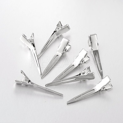 Iron Alligator Hair Clip Findings E524Y-1
