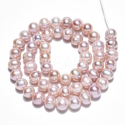 Natural Cultured Freshwater Pearl Beads Strands PEAR-N013-06-A-02-1