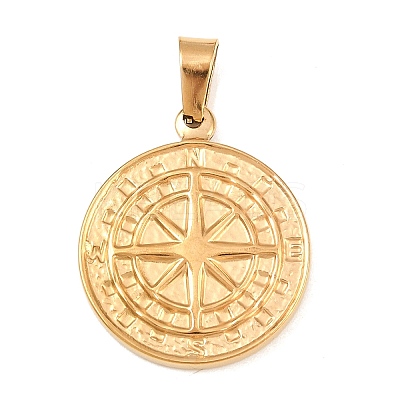 304 Stainless Steel Pendants STAS-C154-06A-G-1