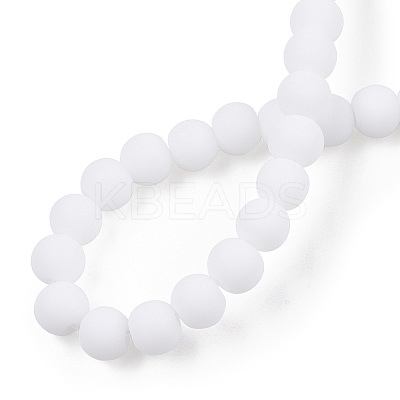 Opaque Glass Beads Strands LS-GLAA-T032-P4mm-MD02-1