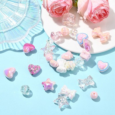 UV Plated Acrylic Bead FIND-CJC0010-90A-1