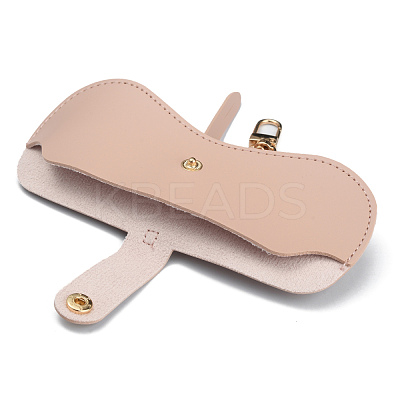 Portable PVC Leather Glasses Cases AJEW-WH0250-89C-1