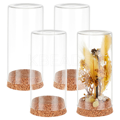 4Pcs High Borosilicate Glass Dome Cover DJEW-PH0001-37-1