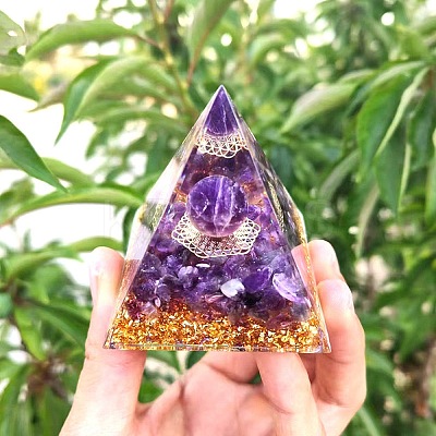 Orgonite Pyramid Resin Energy Generators PW-WG53E4D-01-1