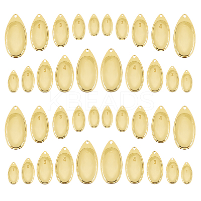 60Pcs 5 Styles Iron Fishing Lures FIND-FH0010-43B-1