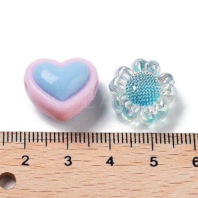 Acrylic Beads MACR-M040-01G-1