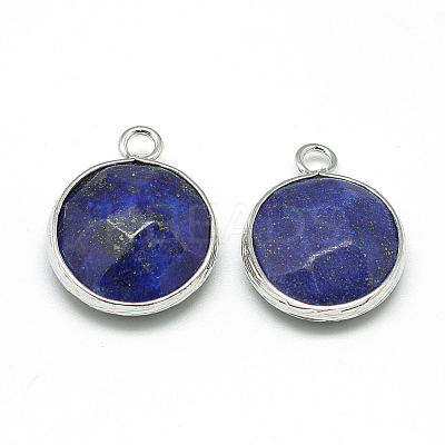 Synthetic Lapis Lazuli Pendants X-G-Q964-04P-1