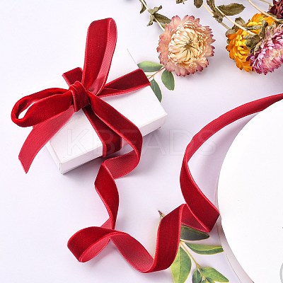 5/8 inch Single Face Velvet Ribbon OCOR-R019-15.9mm-135-1