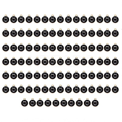 Alloy Enamel Pendants ENAM-SZ0001-28C-C-1