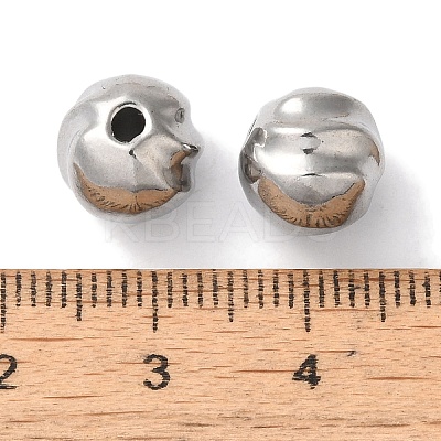Non-Tarnish 304 Stainless Steel Beads STAS-I305-125P-1