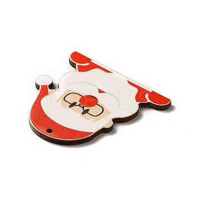 Single Face Printed Wood Pendants LS-WOOD-H102-02K-1