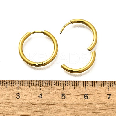 304 Stainless Steel Hoop Earrings for Women EJEW-M068-15G-G-1
