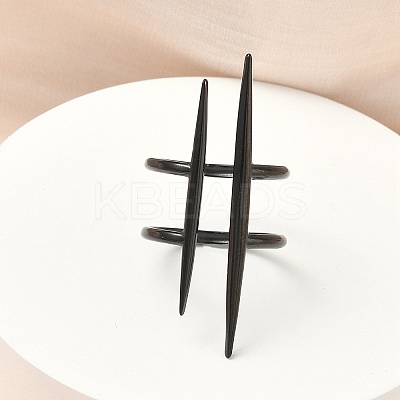 304 Stainless Steel Cuff Open Rings RJEW-D338-02G-EB-1